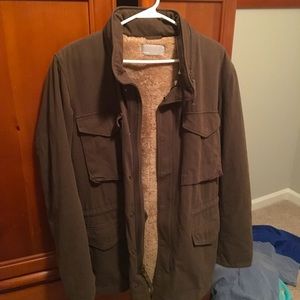 Vince jacket with sheep fur lining for maximum warmth